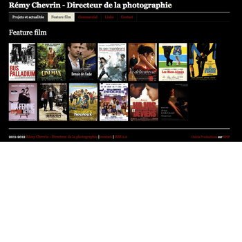 Rémy Chevrin - Directeur de la photographie
