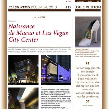 Louis Vuitton (newsletter automatisée)